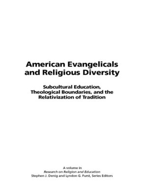 cover image of American Evangelicals and Religious Diversity